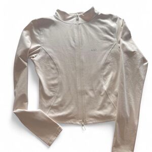 The Curve Jacket in Créme 437